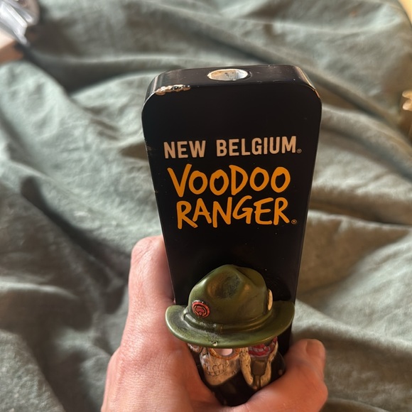Belgium Voodoo 3D Ranger Pale Ale Draft Beer Keg Bar Tap Handle Skeleton 7.5 ” - Picture 2 of 4